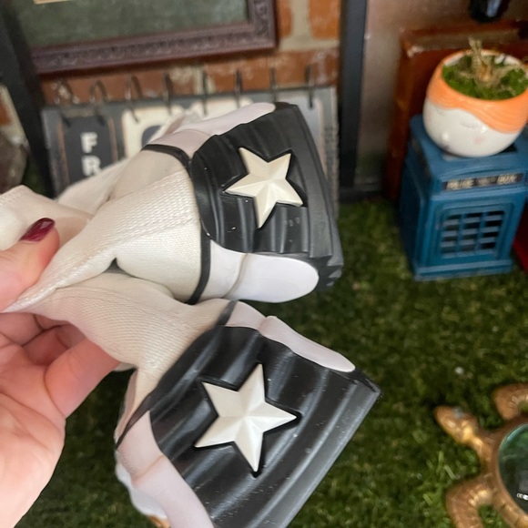 Converse Run Star Hike Hi Women Shoes Sneakers high tops White 100% Authentic - Picture 9 of 12